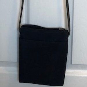 Nine West Black Neoprene Phone Shoulder Bag